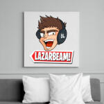 printfashion lazarbeam - Vászonkép - Fehér (6629681)