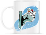 printfashion Snowboard - Bögre - Fehér (2174017)