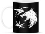 printfashion Witcher farkas fehér - Bögre - Fekete (5460561)
