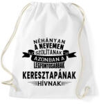 printfashion Keresztapának hívnak. . . - Sportzsák, Tornazsák - Fehér (14762789)