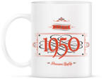 printfashion since-1950-red-black - Bögre - Fehér (790653)