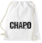 printfashion El Chapo - Sportzsák, Tornazsák - Fehér (2862717)