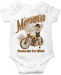 printfashion Motoros csaj - Baba Body - Fehér (1328014)