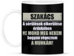 printfashion Szakács - Bögre - Fekete (1493024)