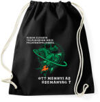 printfashion Az elsö találkozás - Sportzsák, Tornazsák - Fekete (15003487)