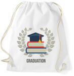 printfashion Graduation - Diplomás minta - Sportzsák, Tornazsák - Fehér (6340340)