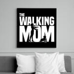 printfashion A sétáló anya - Vászonkép - Fekete (6646938)