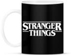 printfashion stranger things - Bögre - Fekete (2144429)