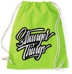 printfashion Stranger things OC - Sportzsák, Tornazsák - Limezöld (5030841)