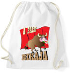 printfashion A falu bikája - Sportzsák, Tornazsák - Fehér (13841813)