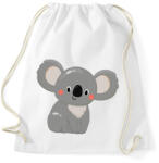 printfashion Koala maci - Sportzsák, Tornazsák - Fehér (13848987)