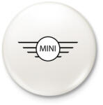 printfashion Mini - Kitűző, hűtőmágnes - Fehér (3077179)