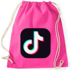 printfashion Tik Tok App - Sportzsák, Tornazsák - Fukszia (2072790)