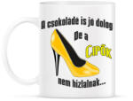 printfashion a csokoládé is. . . - Bögre - Fehér (2081672)
