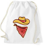 printfashion Cowboy - Sportzsák, Tornazsák - Fehér (11667354)
