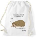 printfashion Süni anatómia - Sportzsák, Tornazsák - Fehér (11858323)