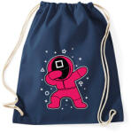 printfashion Squid Game Dab négyszög fehér - Sportzsák, Tornazsák - Sötétkék (5726341)