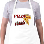 printfashion Pizza Függő - Kötény - Fehér (4910536)