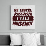 printfashion Utálj mindenkit - Vászonkép - Fehér (7520246)