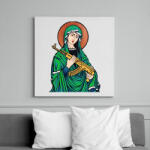 printfashion Fegyveres prédikátor - Vászonkép - Fehér (6631058)