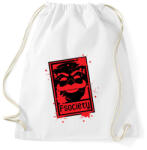 printfashion Fsociety - Sportzsák, Tornazsák - Fehér (347856)