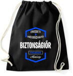 printfashion Biztonságiőr prémium minőség - Sportzsák, Tornazsák - Fekete (1454648)