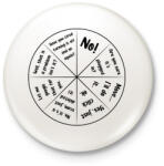 printfashion Programmer's answers (black) - Kitűző, hűtőmágnes - Fehér (7243832)