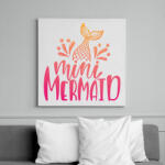 printfashion Mini sellő - Vászonkép - Fehér (13847995)