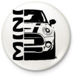 printfashion Mini - Kitűző, hűtőmágnes - Fehér (3082819)