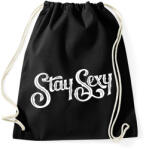 printfashion Stay Sexy - Sportzsák, Tornazsák - Fekete (16632716)
