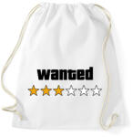 printfashion Wanted Level 3 - Sportzsák, Tornazsák - Fehér (16431068)