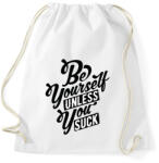 printfashion Légy önmagad - Sportzsák, Tornazsák - Fehér (166844)