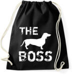 printfashion The boss - Sportzsák, Tornazsák - Fekete (4357291)