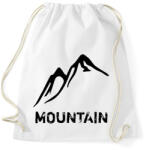 printfashion Mountain - Sportzsák, Tornazsák - Fehér (4615109)
