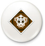 printfashion Apex Legends Bloodhound Jelvény (Badge) - Kitűző, hűtőmágnes - Fehér (3079366)