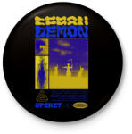 printfashion Demon - Kitűző, hűtőmágnes - Fekete (14736962)