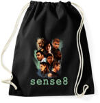 printfashion sense8 - Sportzsák, Tornazsák - Fekete (2803215)
