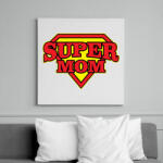 printfashion Szuper Anya - Vászonkép - Fehér (6636333)