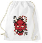 printfashion Keleti démon maszk - Sportzsák, Tornazsák - Fehér (5648684)