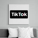 printfashion Tik Tok BOX - Vászonkép - Fehér (6632007)