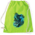 printfashion Árnyjáték - Sportzsák, Tornazsák - Limezöld (81430)