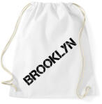 printfashion Brooklyn - Sportzsák, Tornazsák - Fehér (4382330)