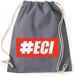 printfashion Hashtageci - Sportzsák, Tornazsák - Grafitszürke (1283836)