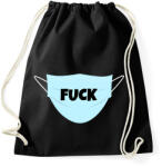 printfashion FUCK MASZK - Sportzsák, Tornazsák - Fekete (10445772)