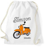 printfashion Simson schwalbe - Sportzsák, Tornazsák - Fehér (2934430)