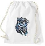 printfashion Tigris - Sportzsák, Tornazsák - Fehér (1020242)