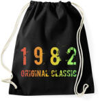 printfashion 1982 - Sportzsák, Tornazsák - Fekete (4565419)