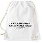 printfashion I'm not superstitious - BLACK - Sportzsák, Tornazsák - Fehér (7502471)