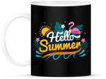 printfashion Hello nyár - Bögre - Fekete (5052676)