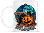 printfashion Halloween tökös minta - Bögre - Fehér (9454859)